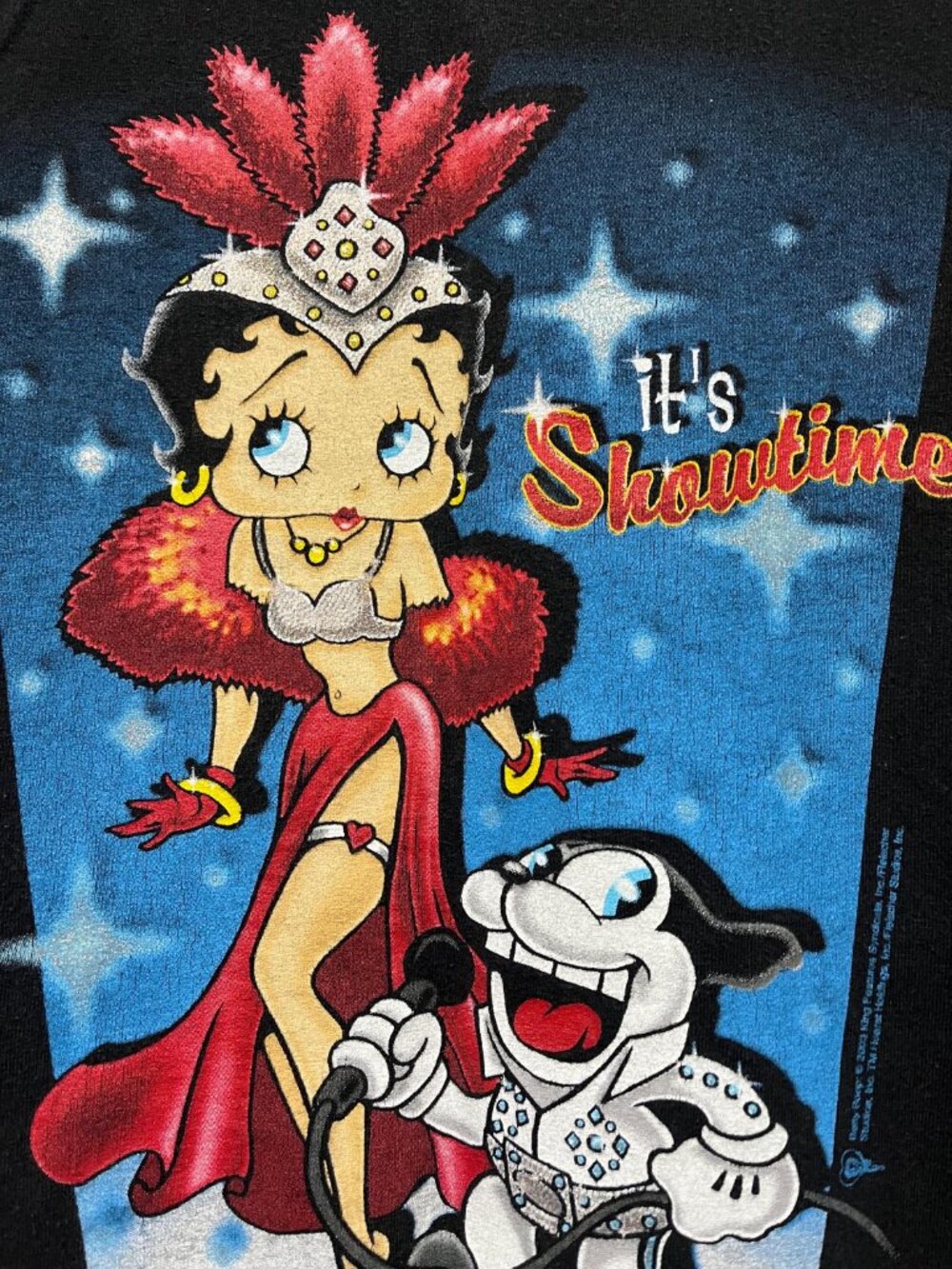 Vintage Betty Boop It’s Showtime T-shirt - Picture 3 of 6
